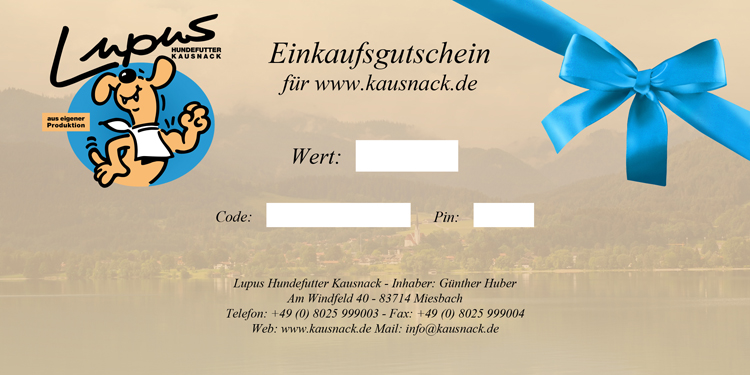 Einkaufsgutschein
